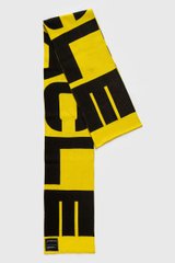 Black and yellow scarf