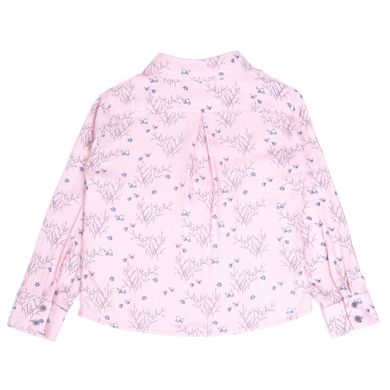 Блуза рожева з принтом для дівчинки