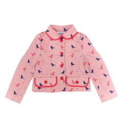 Pink jacket "Birds"