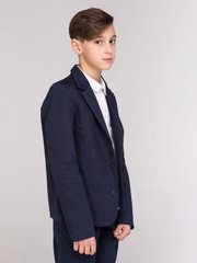 Classic blue cotton jacket for a boy