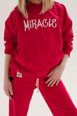 Fuchsia stylish hoodie Miracle