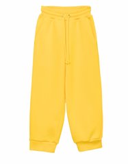 Штани утеплені жовтого кольору для дівчинки