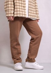 Brown pants with an arrow, brown, 122