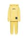 Штани дорослі жовті на флісі з вишивкою