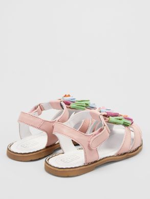 Sandals powdery leather suede tassels