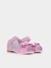 Pink sandals with a bow, pink, 21