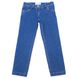 Classic blue straight cotton jeans