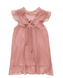 Semi-transparent dark-pink blouse "Sherry"