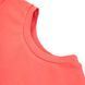 Red cotton tunic with a polka dot bottom for a girl