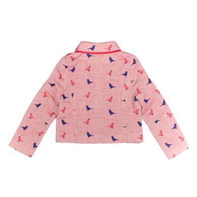Pink jacket "Birds"