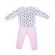 1/Light pink cotton pajamas for girls