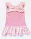 Pink cotton knitted dress