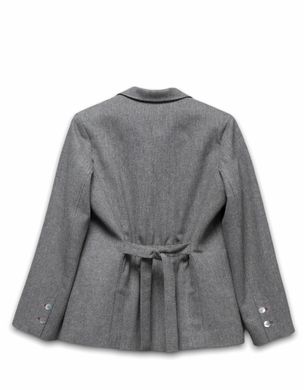 Ash gray tweed jacket