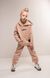 Powder hoodie on fleece with embroidery for kids