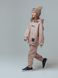 Powder hoodie on fleece with embroidery for kids