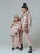 Powder hoodie on fleece with embroidery for kids
