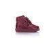 1/Demi-season lacquered leather cherry boots on fleece