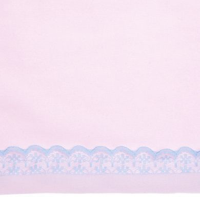 Light pink cotton pajamas for girls