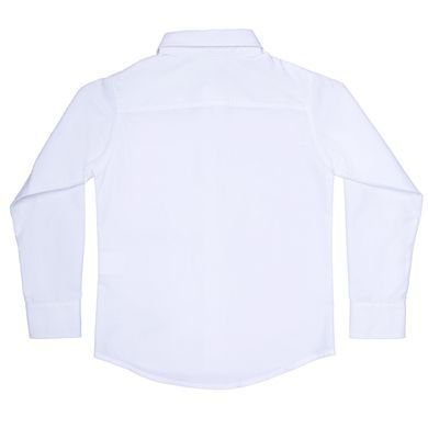White classic cotton shirt for a boy