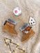 1/High brown winter boots with pompoms