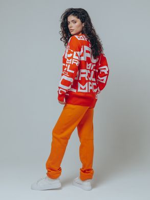 Orange adult's jumper