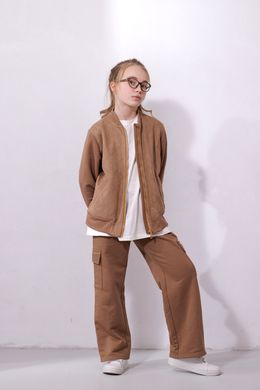 Brown cargo pants, brown, 122
