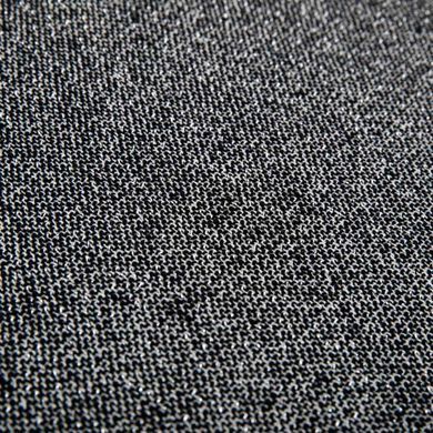 Black half-flare cotton skirt for a girl